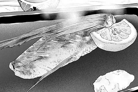 302.トビウオの塩焼き