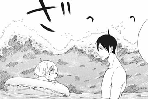 18.まりもと君と海