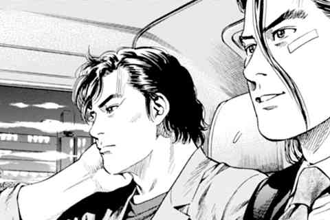 212.男二人、車中にて
